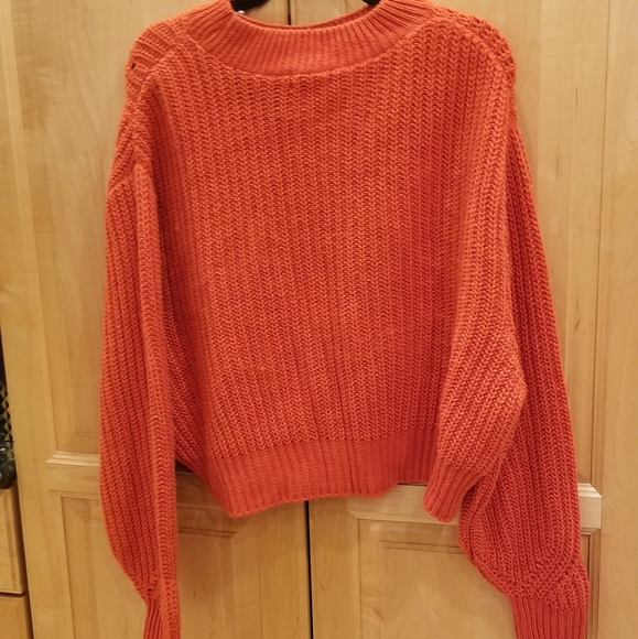 Topshop Ladder Wool Mix Cropped Sweater SZ S NWT - Picture 10 of 10